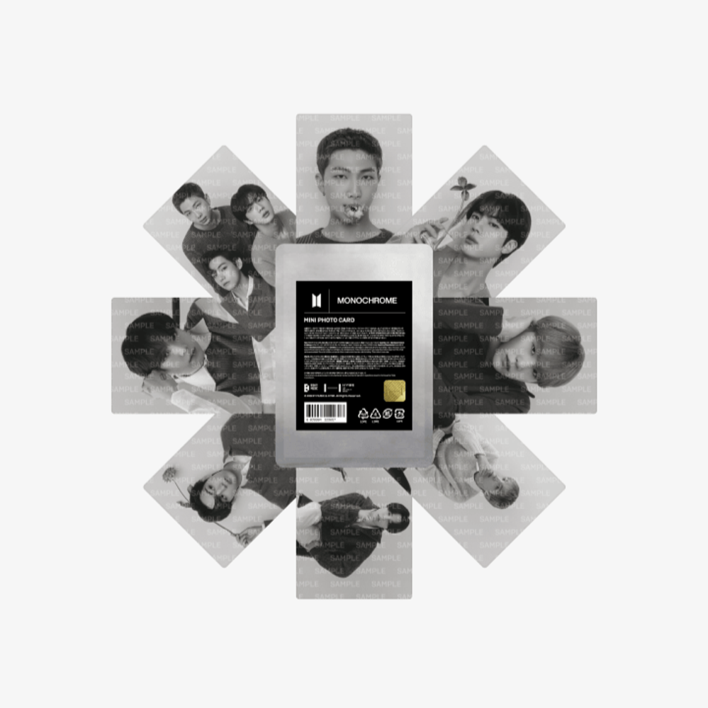 Разбор: BTS - Mini Photo Card