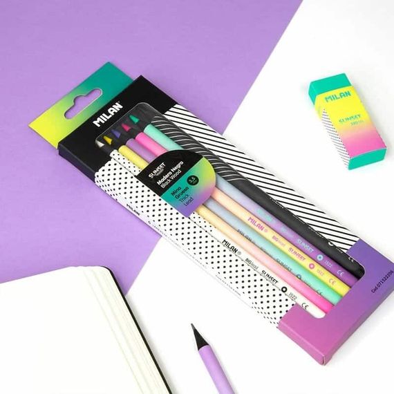 Karandaş \ Цветные карандаши BOX 6 COLOUR PENCILS SUNSET