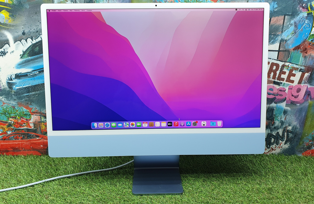 iMac 24" 2021 4480x2520, Apple M1, 8 ГБ, 512 ГБ,MGPL3B/A