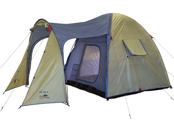 Палатка Indiana PEAK 4, цвет оливково-серый