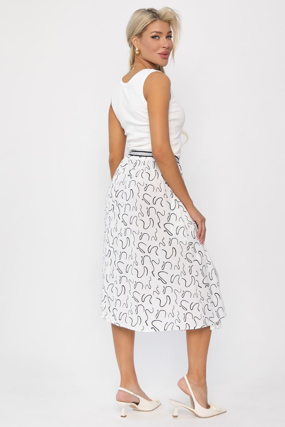 Юбка Маришка (белая) Ю13754-30М LT Collection