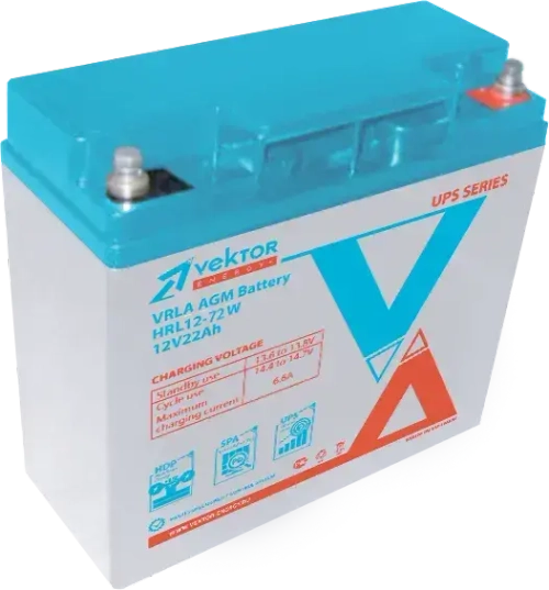 Аккумуляторная батарея Vektor Energy HRL 12-80W