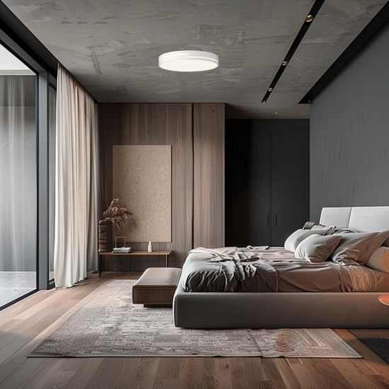 CL72470GL0 Купер Лайн Белый Св-к Потол. с RGB