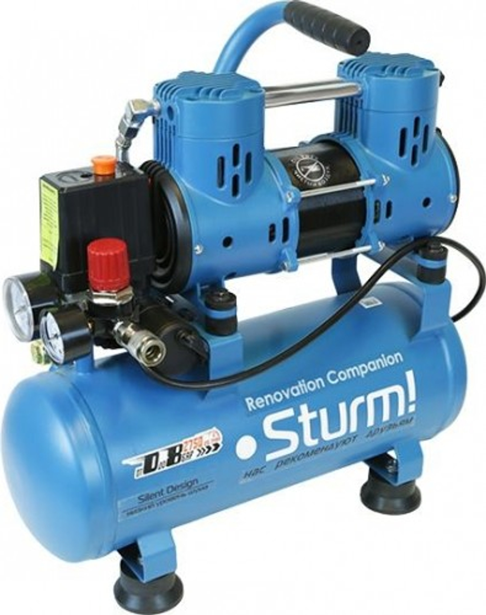 Компрессор поршневой безмасляный Sturm AC93210OL