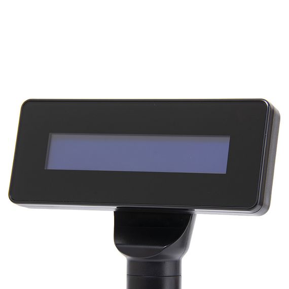 Дисплей покупателя Poscenter PCP220 (бело-голубой ЖКИ), подставка, USB кабель 3.0 м., черный