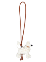 Брелок POODLE кремового цвета