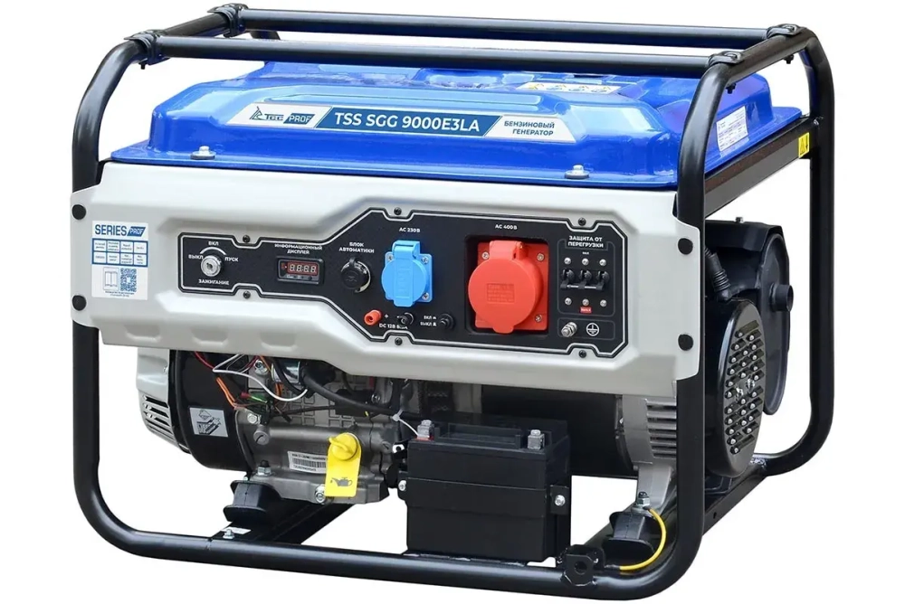 Генератор (9 кВт) TSS SGG 9000E3LA бензиновый