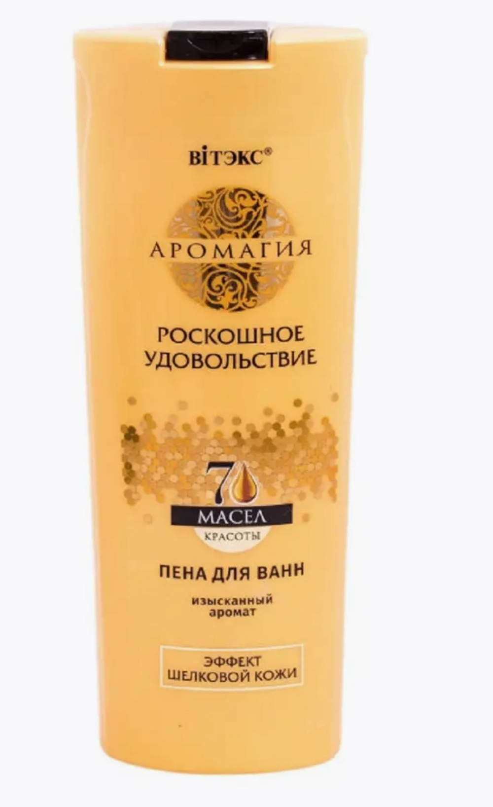 BIТЭКС Аромагия пена д/ванн 7 эф.масел эффект шелковой кожи, 500мл