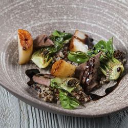 Салатник 300 мл 16*14 см h5,2 см Brown Untouched Taiga P.L. Proff Cuisine [6]