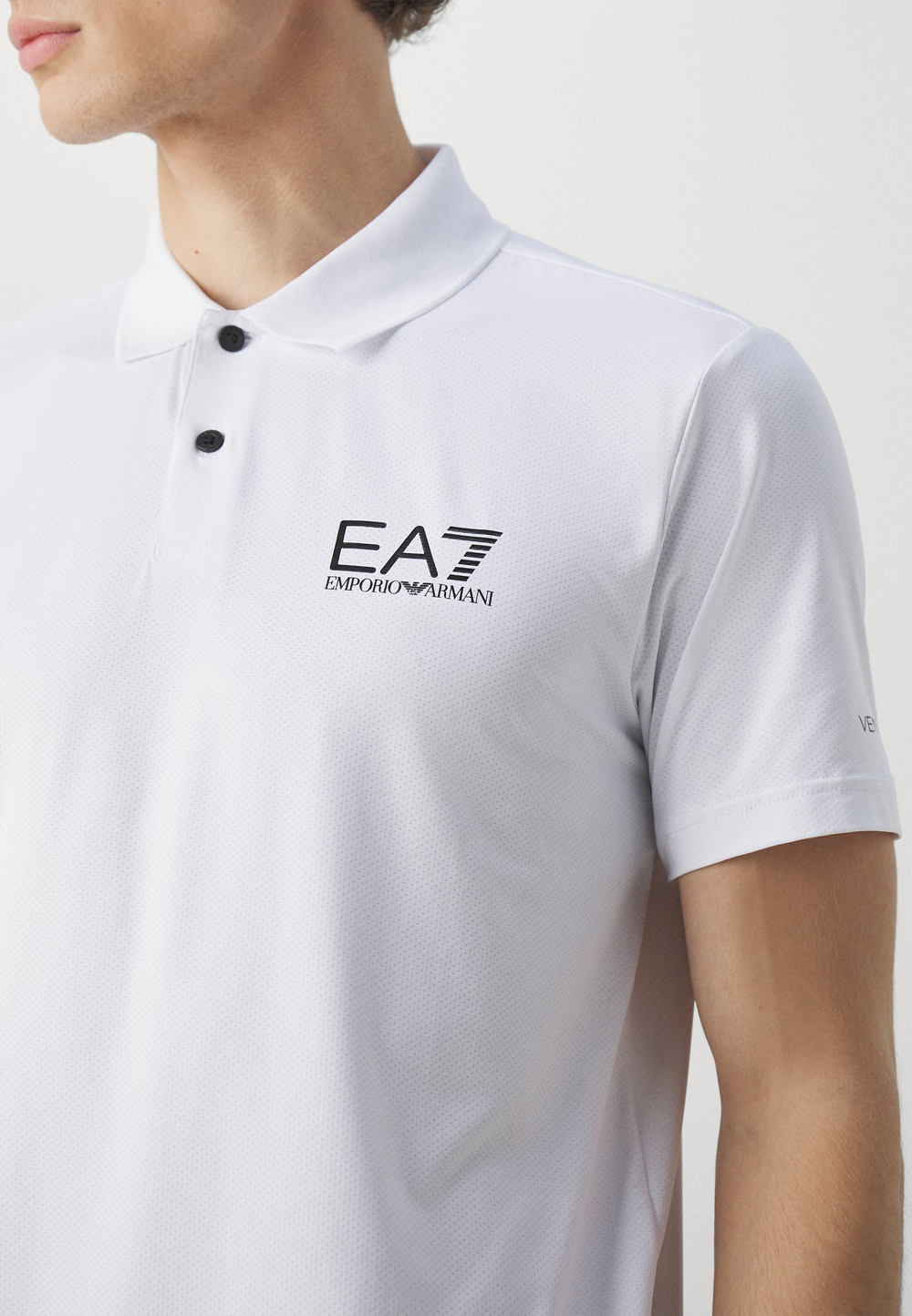 EA7 Emporio Armani VENTUS7 - Футболка-поло - Белый