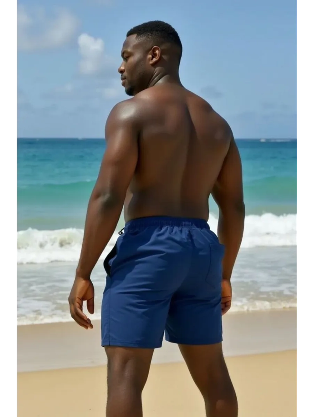 Шорты пляжные для купания удлиненные бриджи