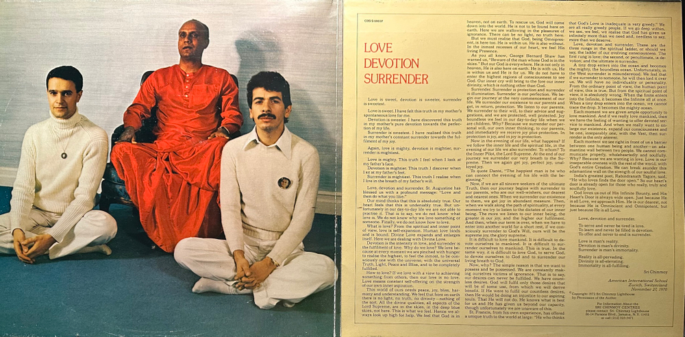 Carlos Santana & Mahavishnu John McLaughlin - Love Devotion Surrender (Голландия 1973г.)