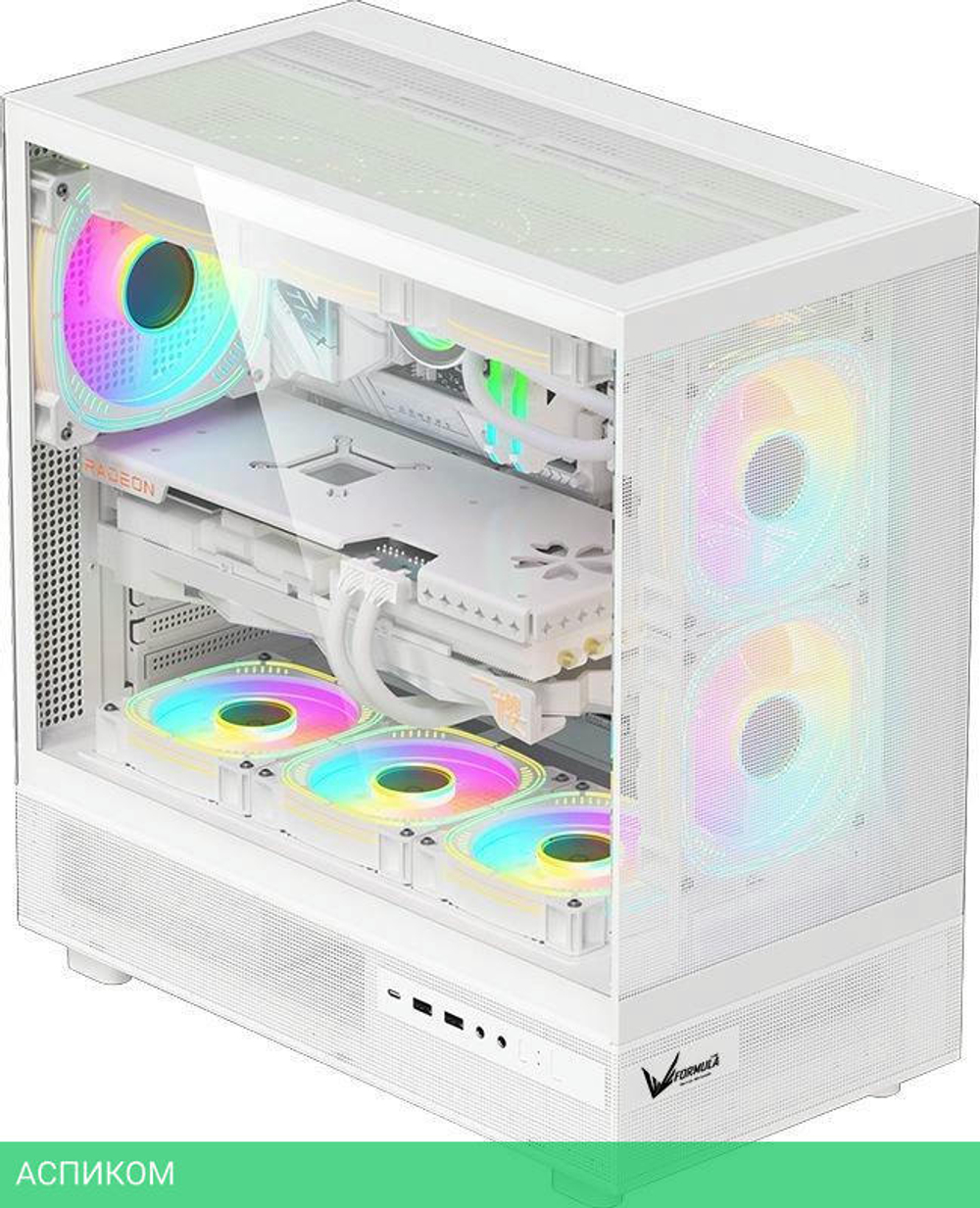 Корпус Formula Crystal Z8 белый без БП
