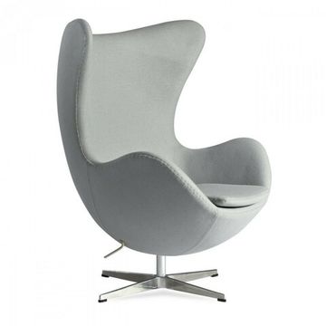 кресло egg chair ( ткань) (by Steel Arts)