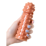 Насадка на фаллос с бугорками по поверхности 14,7см Kokos Extreme Sleeve 002 M Size