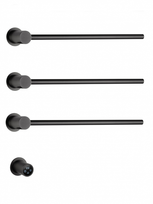 Полотенцесушитель электрический встраиваемый WONZON & WOGHAND HAMBURG, Темный графит (WW-AL313-GM)