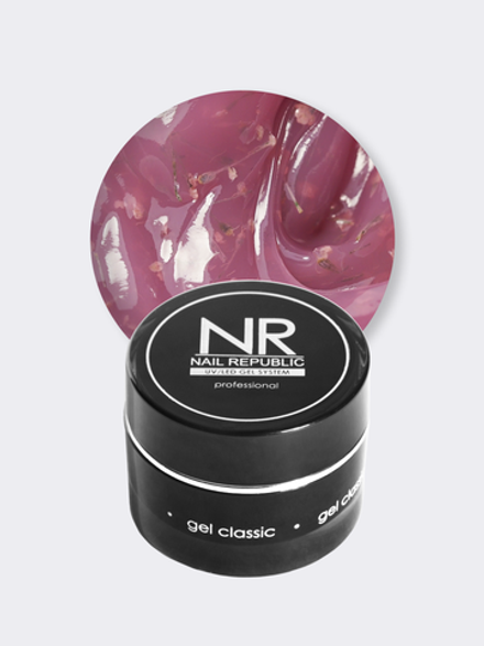 NR Gel Garden - Гель для моделирования с сухоцветами №298, 15 гр