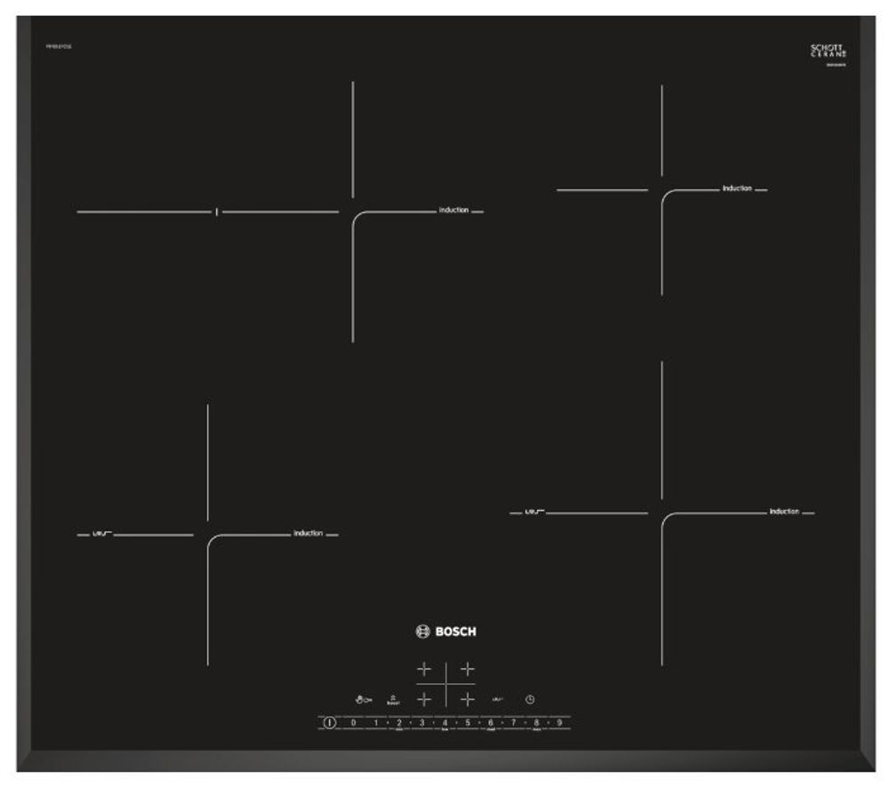 Встраиваемая индукционная варочная панель Bosch PIF651FC1E
