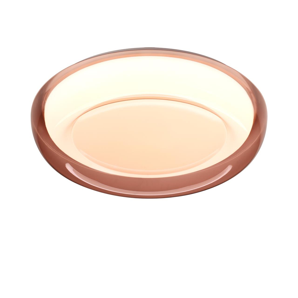 7778/ELN COLOR SN 112 Светильник пластик/белый/розовый LED 76Вт 3000/4000/6000К D500 IP43 CCT PORTMAN