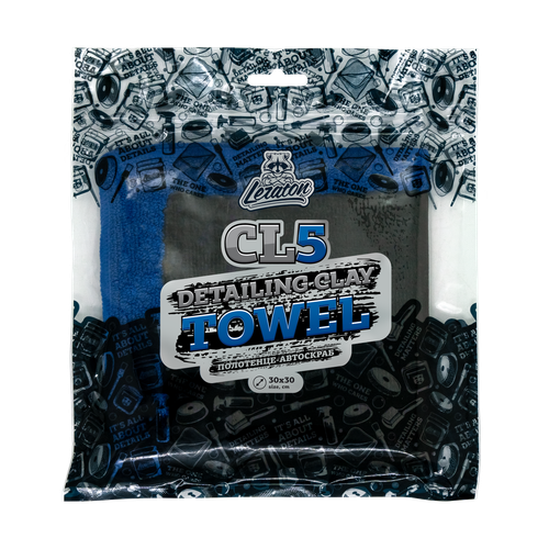 Leraton CLAY TOWEL CL5 Полотенце -автоскраб 30x30