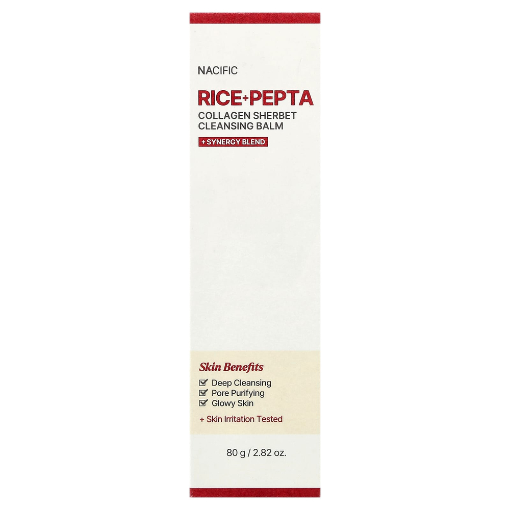 Nacific, очищающий бальзам с щербетом и коллагеном, 80 г (2,82 унции)