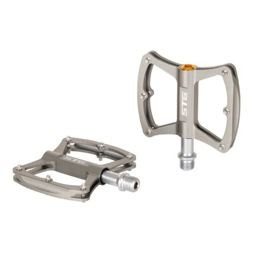 Педали STG BC-PD216 алюм, на пром подшип.серые Х95419