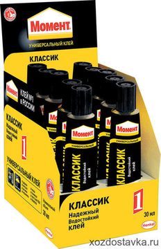 Клей МОМЕНТ универсальный, 30мл