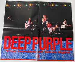 Винтажная виниловая пластинка LP Deep Purple The House Of Blue Light (Japan 1987) (Obi) (Poster) Mitzi Dupree
