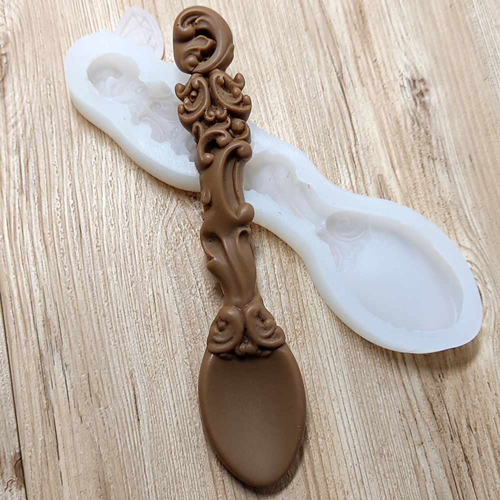 Молд Ложка чайная 15*3,5 см