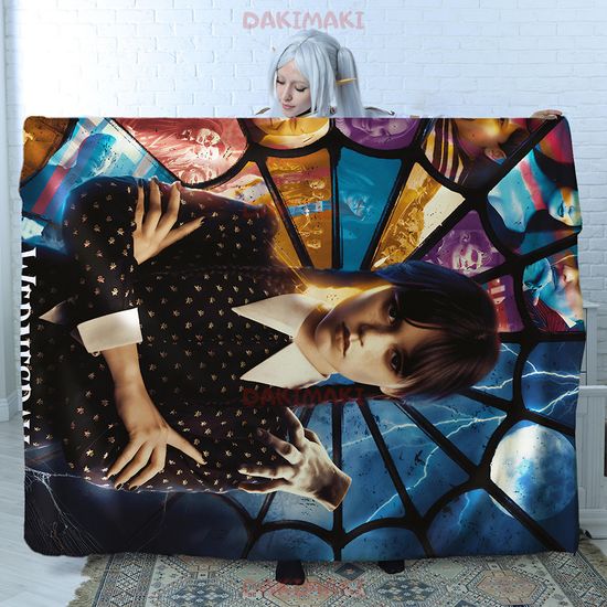 Плед Адамс из Уэнсдей арт. 106 (флис), 150х130 и 200х140 см