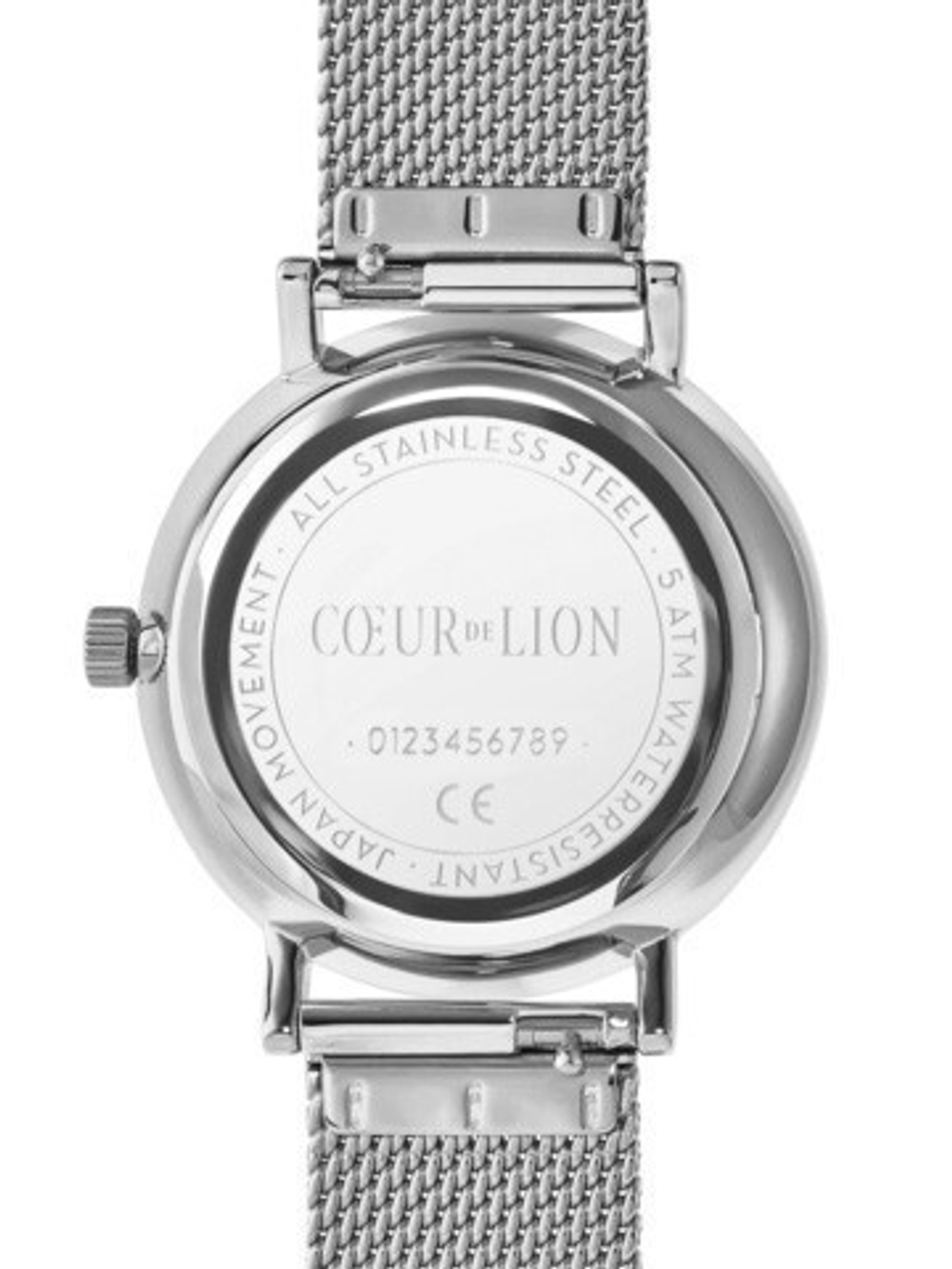 Часы Coeur de Lion Mother-Of-Pearl Silver 7610/70-1725 цвет черный, серый, серебряный