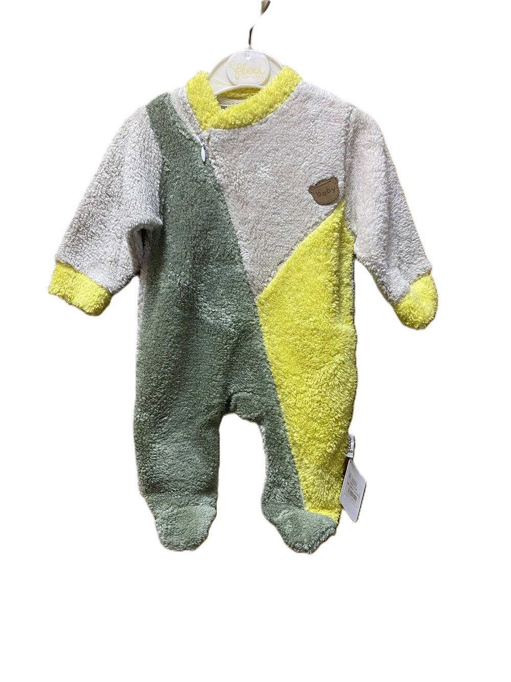 Комбинезон из велсофта производства Турции на молнии на рост 56,62,68 см