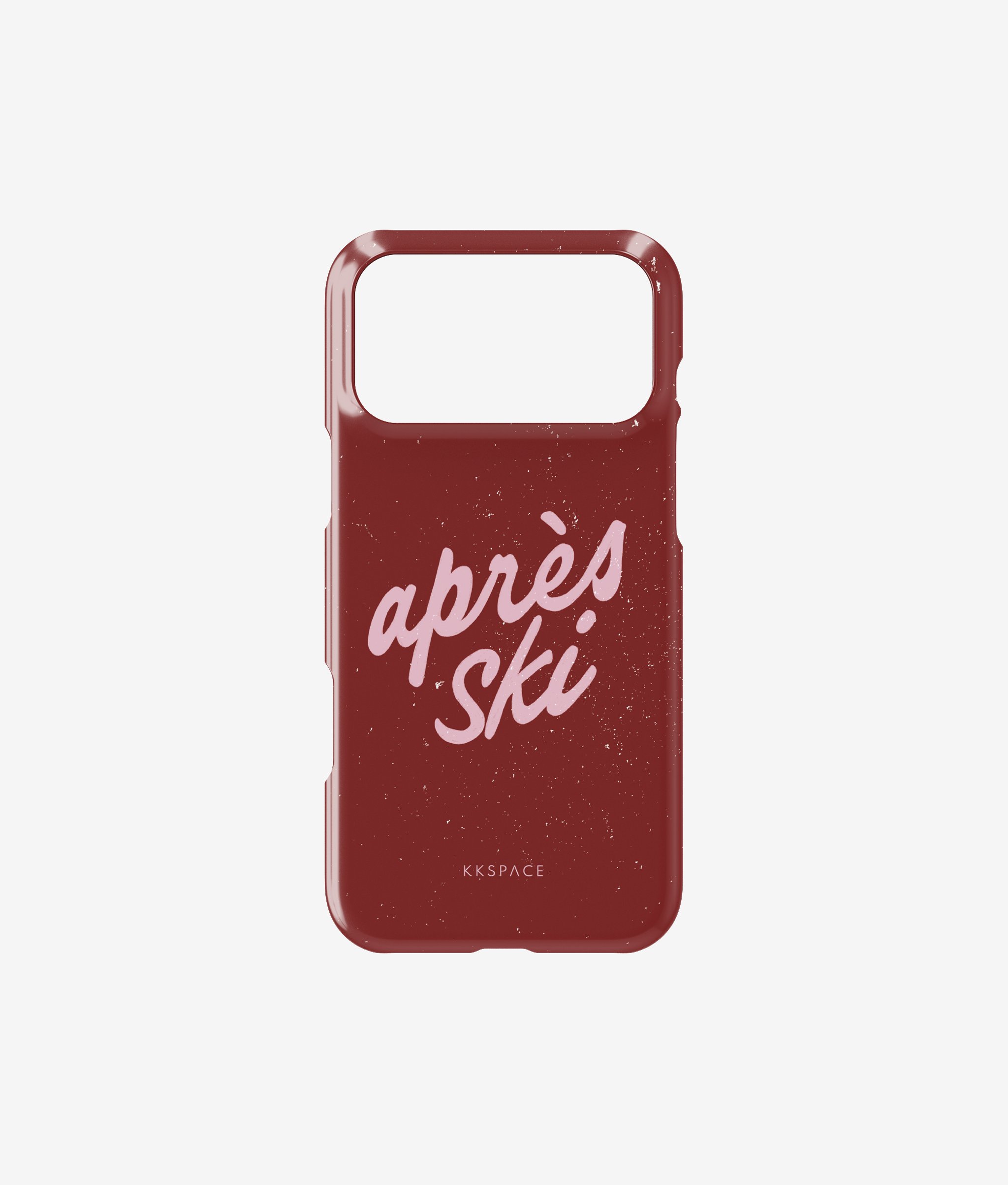 Чехол APRES SKI (бордовый) для iPhone