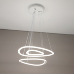 Citilux Неон Смарт CL731A330E RGB Умная подвесная люстра Белая