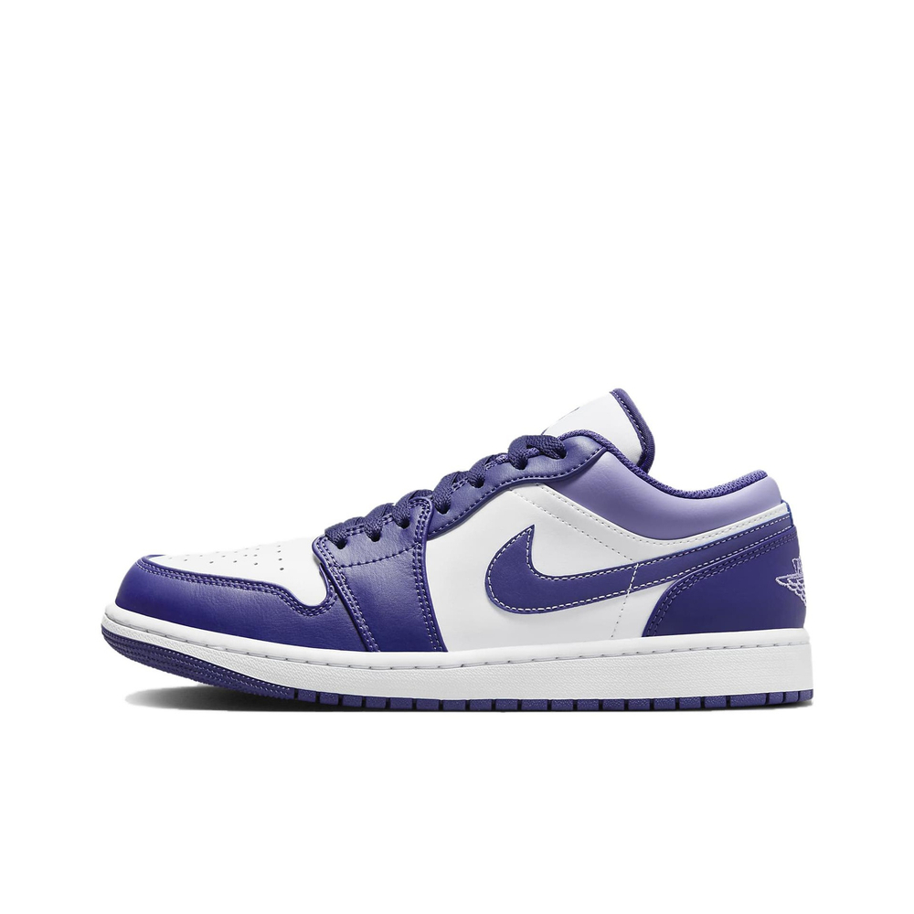 Кроссовки Air Jordan 1 Low Covered In Purple Tones
