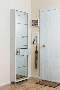 Обувница в прихожую для обуви Айрон Люкс Плюс 5 секций