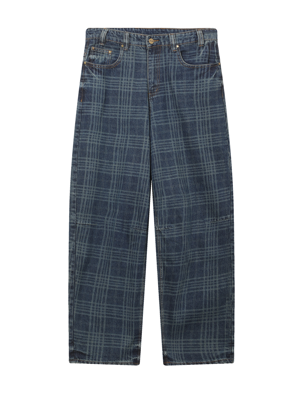 Мужские Джинсы (Wide Fit) Burn