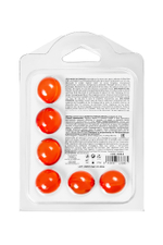 Массажное масло Secret Play Brazilian Balls вишня 6 шт