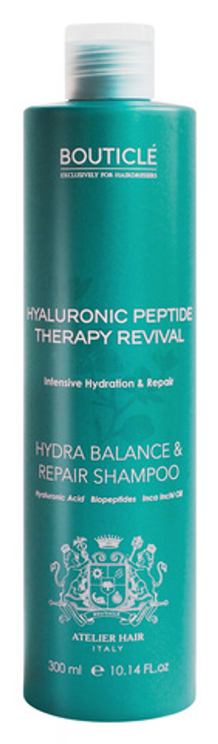 Увлажняющий шампунь для очень сухих и поврежденных волос - Bouticle Hydra Balance & Repair Shampoo 300 мл