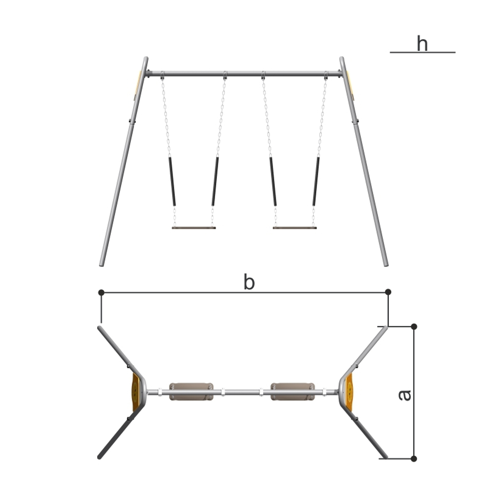 Качели для детей Romana 108.18.02