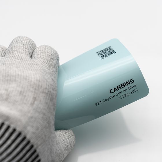 Веер образцов виниловой цветной пленки Carbins