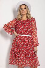 Платье Солнечный свет (красное) П12691-13 LT Collection