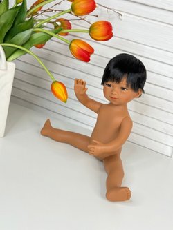 Кукла D Nenes виниловая 34см Marco без одежды (022304W)