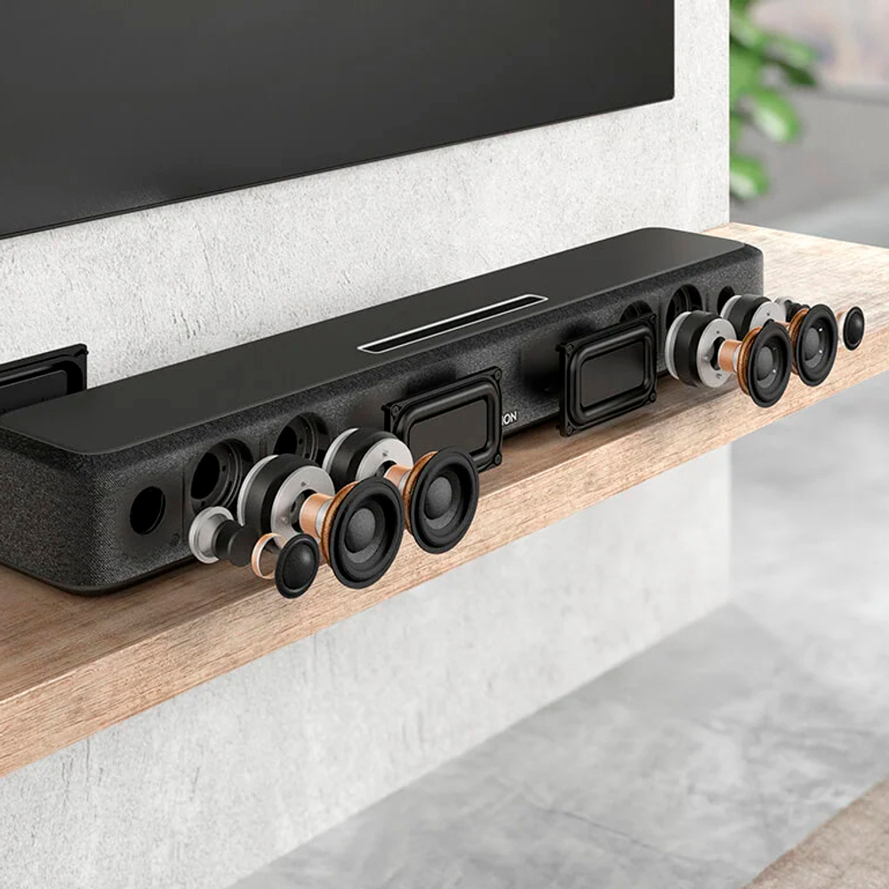 Саундбар Denon Home Soundbar 550, Black, 3-канальный, Dоlby Аtmоs