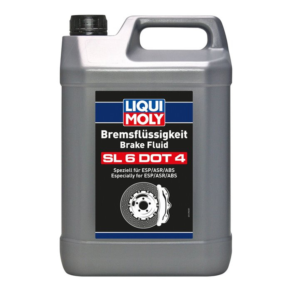 Liqui Moly, SL6 DOT 4 brake fluid. 5 liter