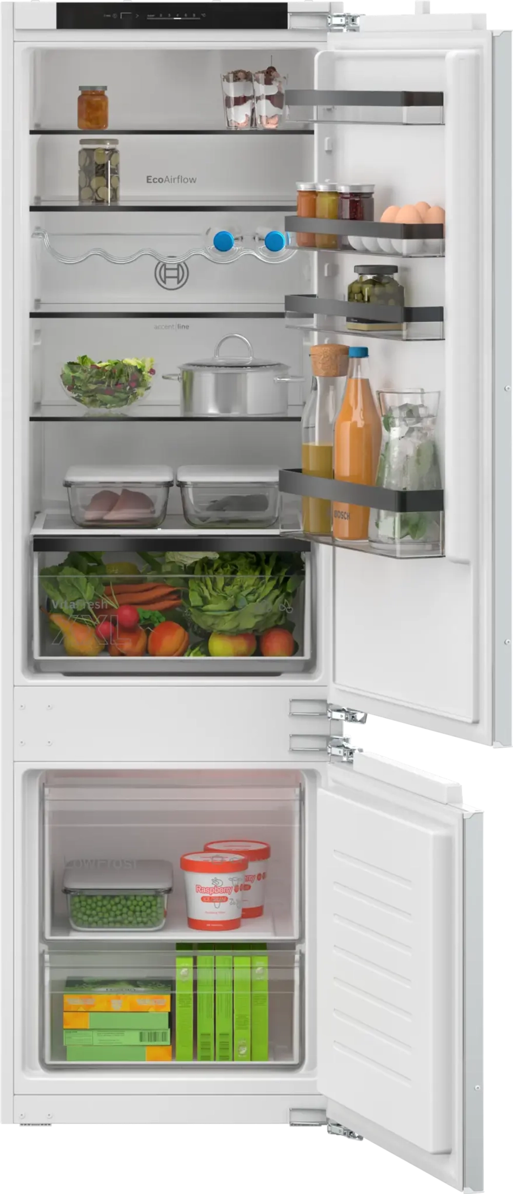 Встраиваемый двухкамерный холодильник Bosch KIV87SFE0