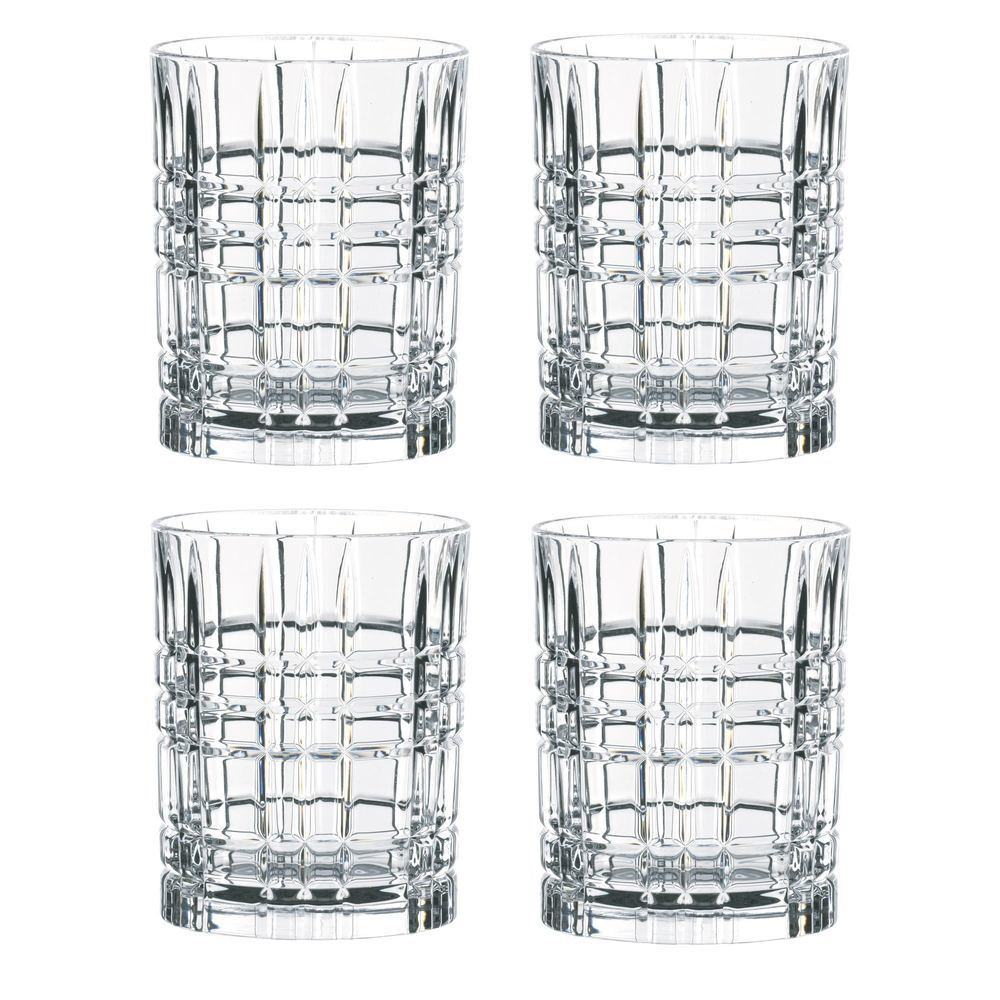Набор стаканов для виски 4шт 345мл Nachtmann Square