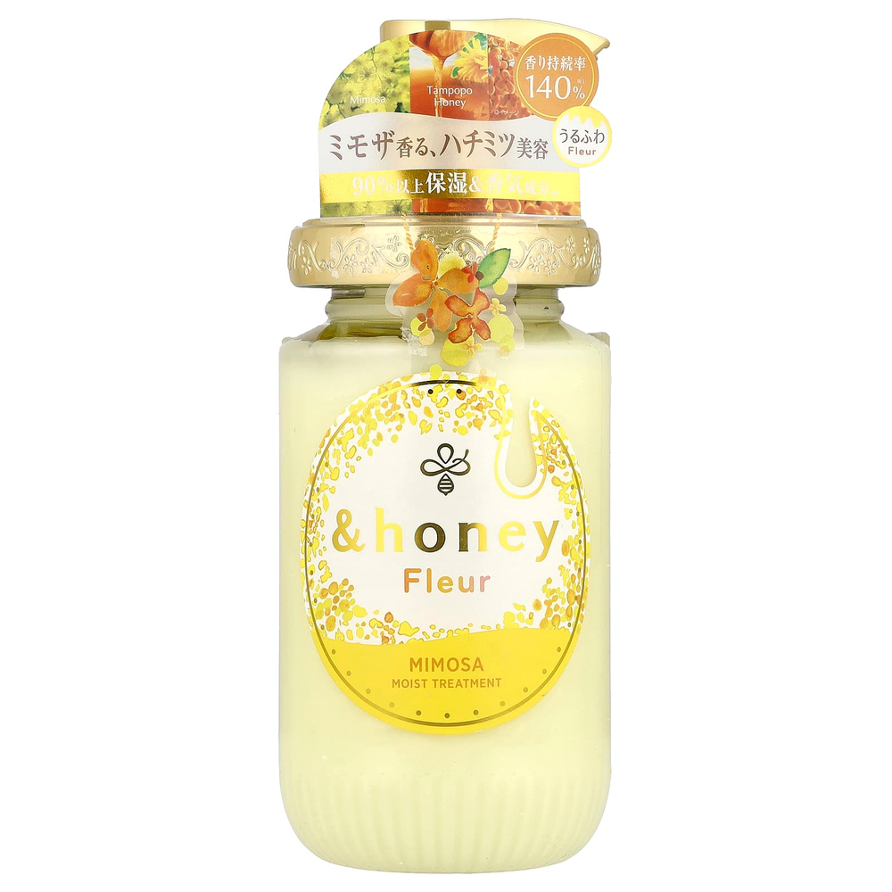 &honey, Fleur Moist Treatment, Mimosa Honey, 440 мл (14,9 жидк. Унции)