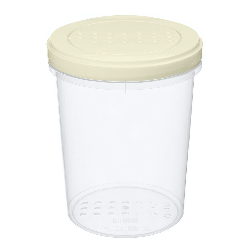 Банка с завинчивающейся крышкой "Asti" 1л (светло-бежевый)