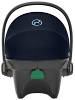 Коляска Cybex Priam IV Rosegold complete Aton S2 Ocean Blue Base One 4 в 1 Mirage Grey